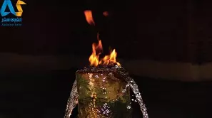 چشمه آتش یانار بلاغ باکو